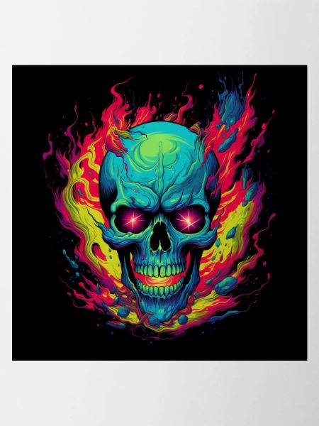 Neon Skull