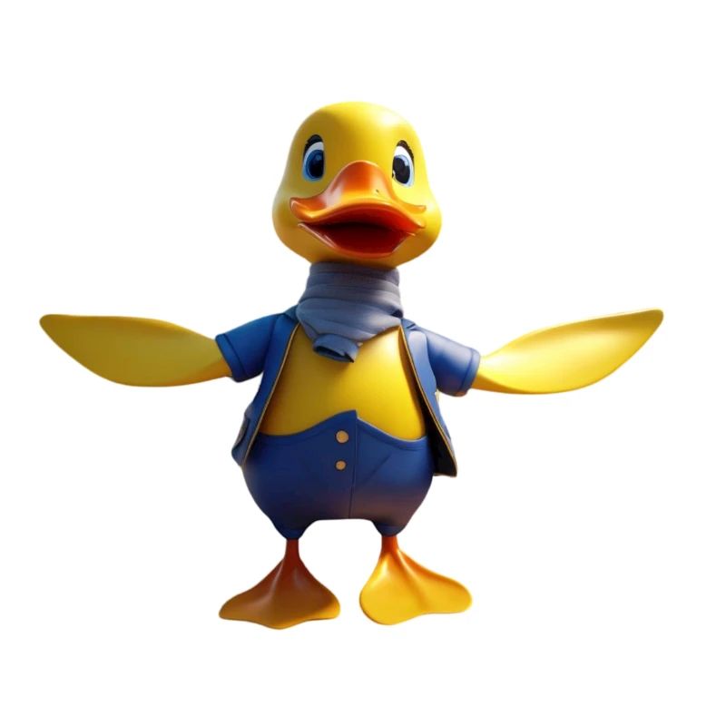 Canard avec ailes