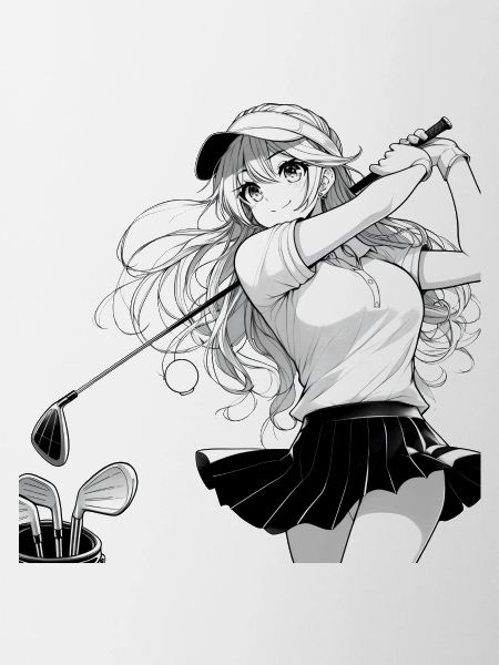 Manga Golf Girl
