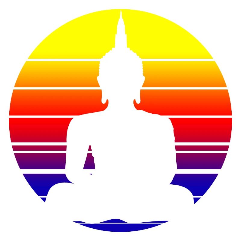 Buddha Mönch Namaste Buddhismus I Geschenk