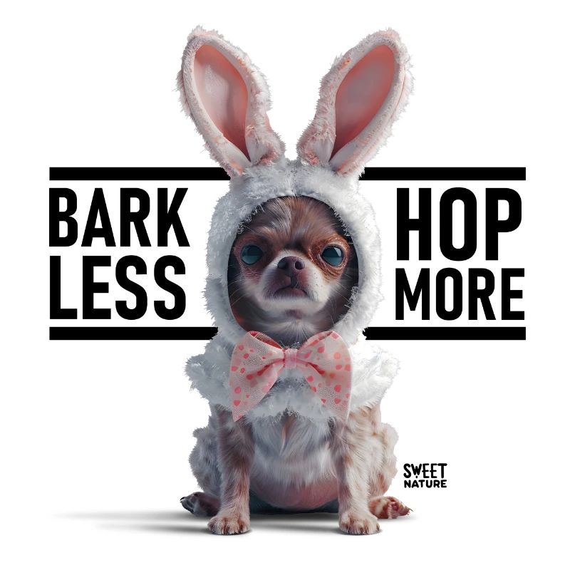 Aboyer moins, hop plus : le Chihuahua-bbit !