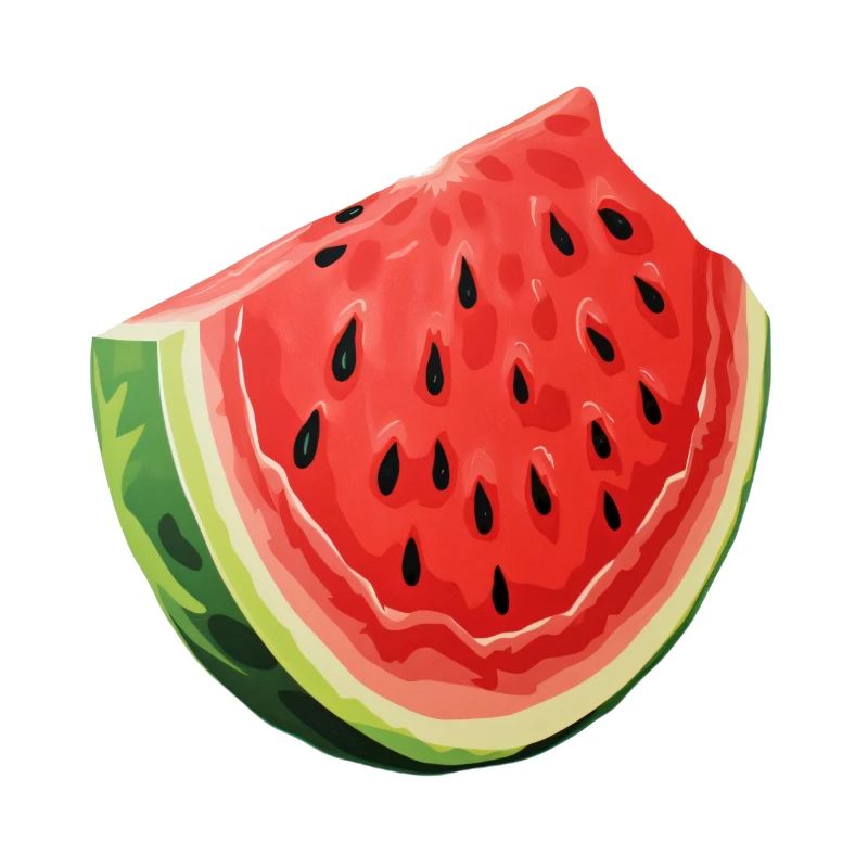Wassermelone Scheibe