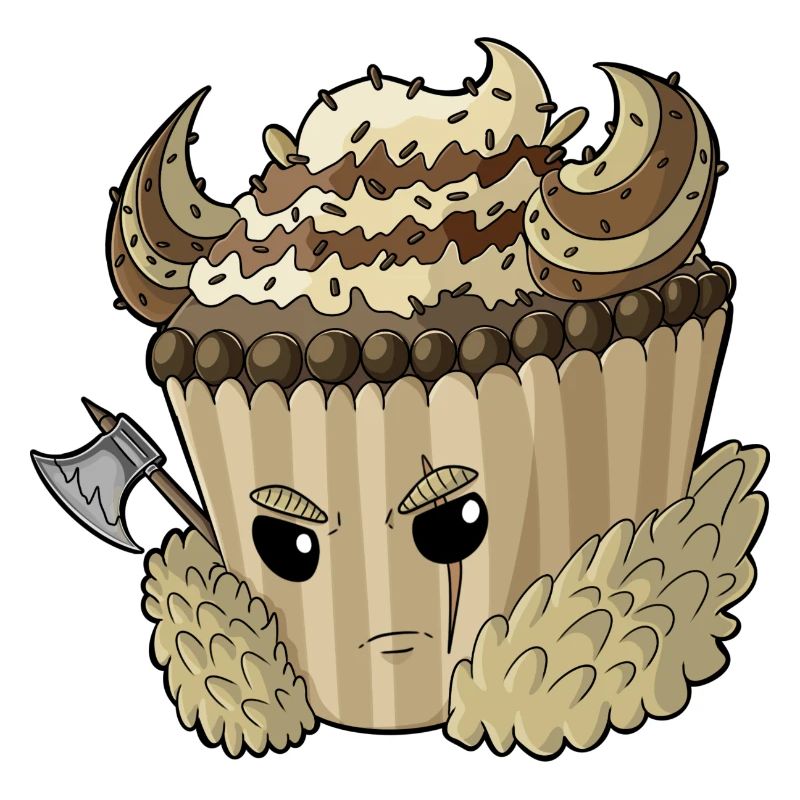 Viking Cupcake