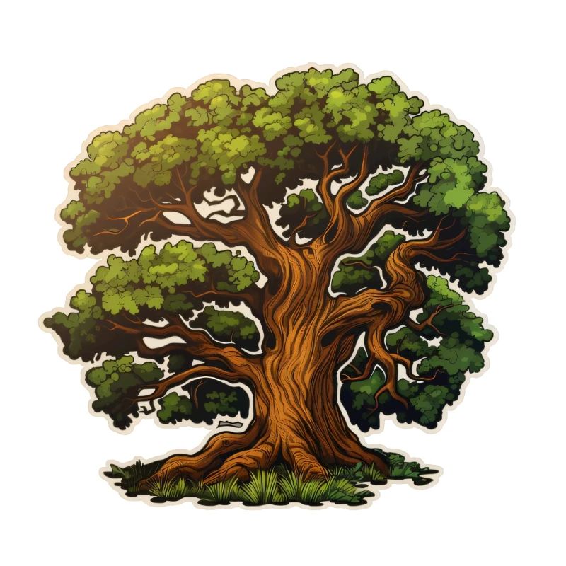 Oak Big Tree