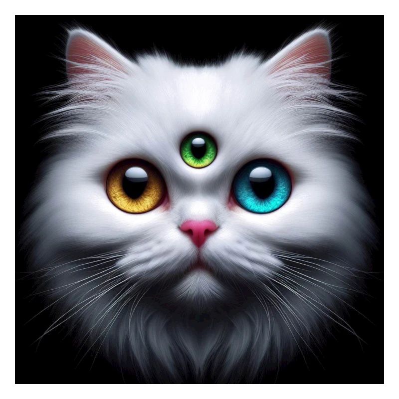 3 eyes cat