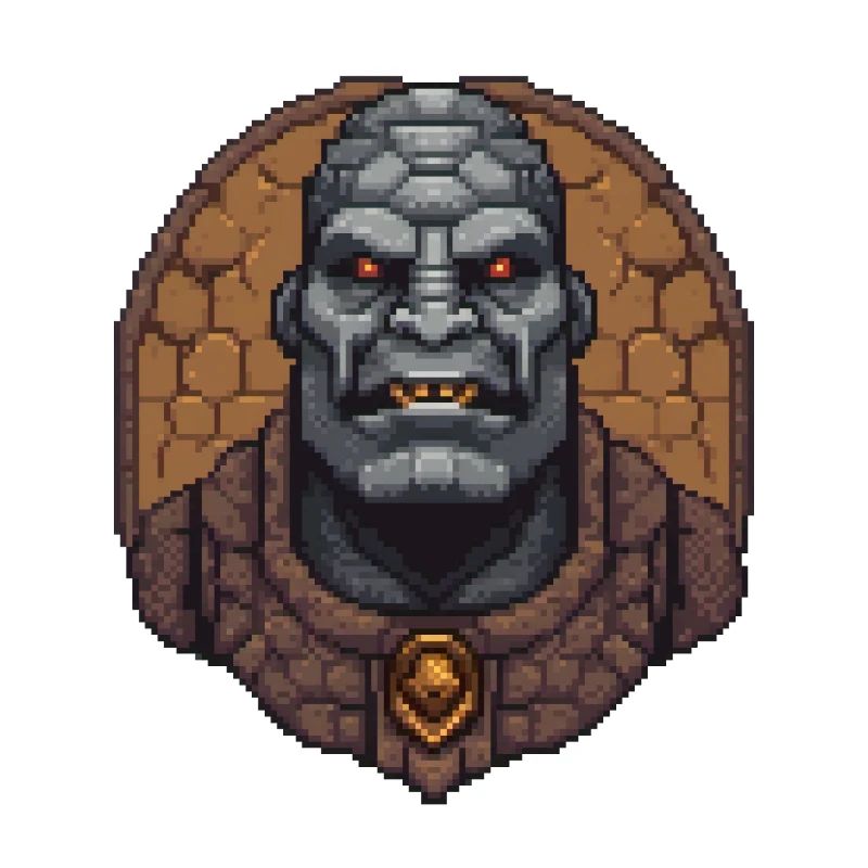 Stoic Stone Guardian