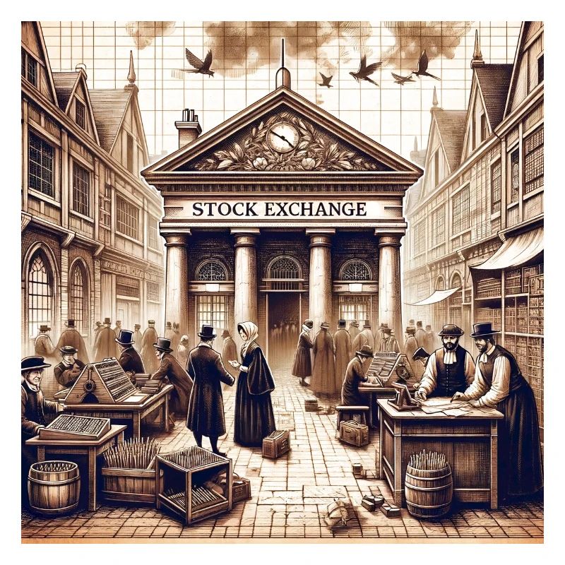 Première bourse de l’histoire