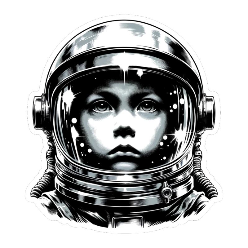 Weltraum-Junge