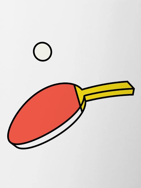 Ping Pong - Paddle & Ball