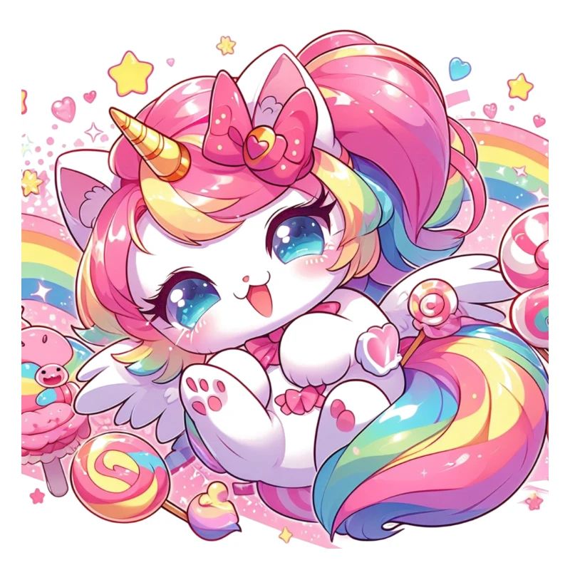 Einhorn-Kätzchen