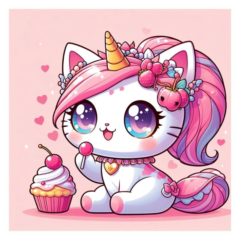 chat licorne