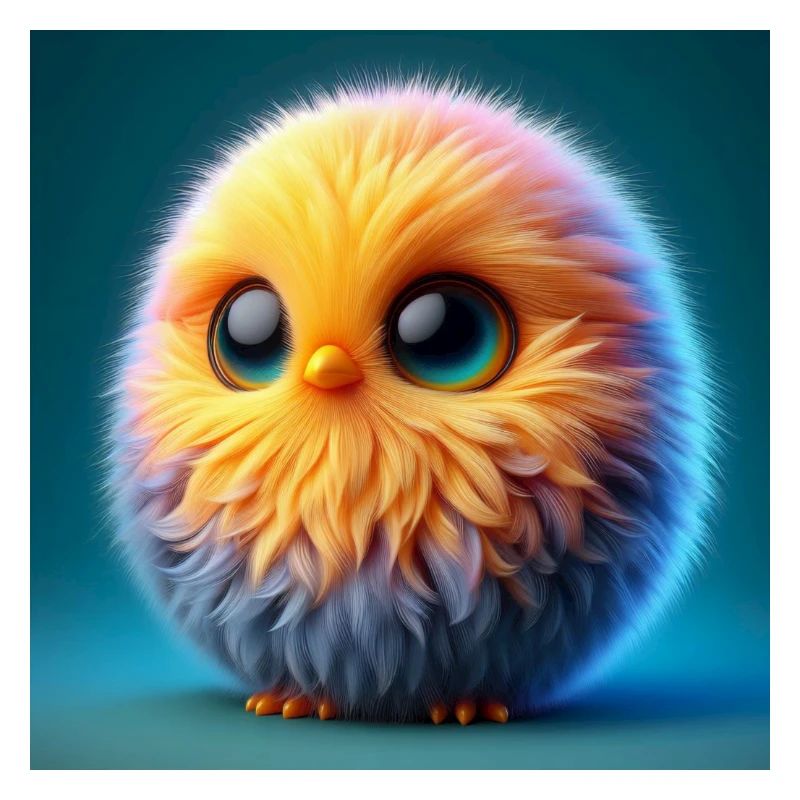 Chick Bird dans l’hyperréalisme 3D