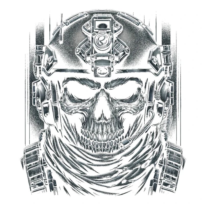 Crâne tactique Commando