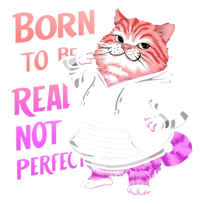Chat, Beau, Chat Élégant, Art Coloré, Art, Mignon