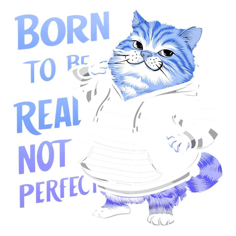 Chat, Beau, Chat Élégant, Art Coloré, Art, Mignon
