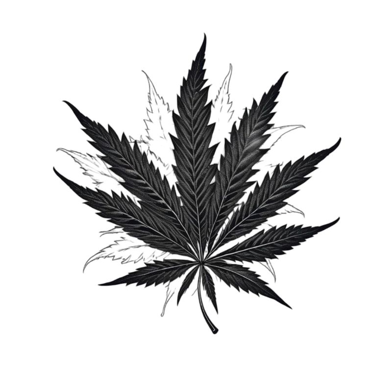 Cannabis Leaf 1