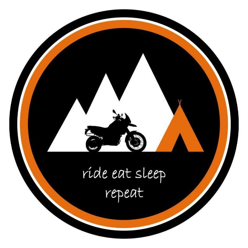 ride eat sleep repeat - Explorer