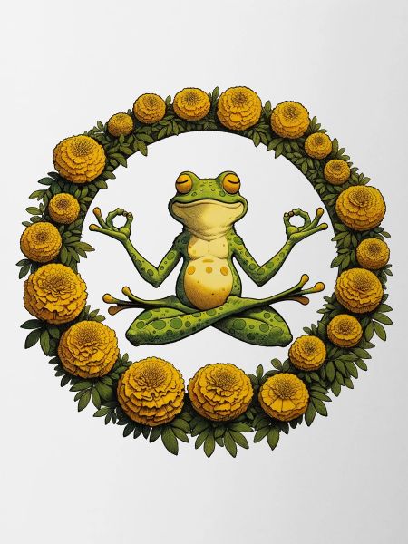 Meditation Frog