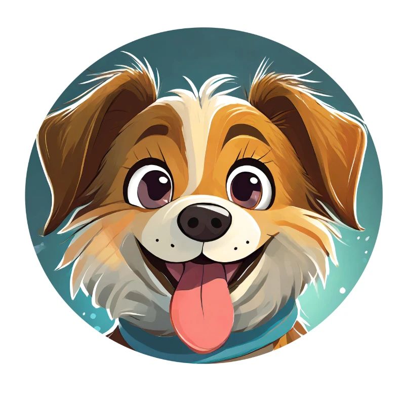 Comic Hund