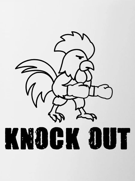 Boxer Knock Out Comic
