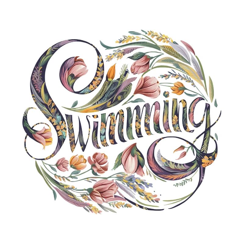 Blumen Schwimmer