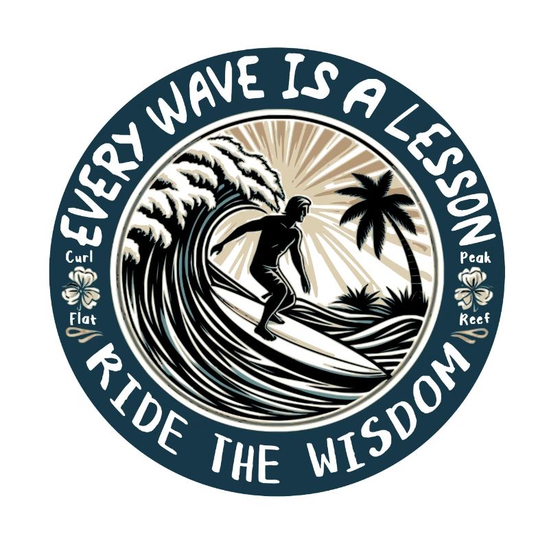 EVERY WAVE IS A LESSON