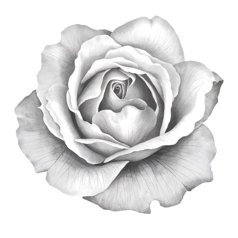 Weiße Rose