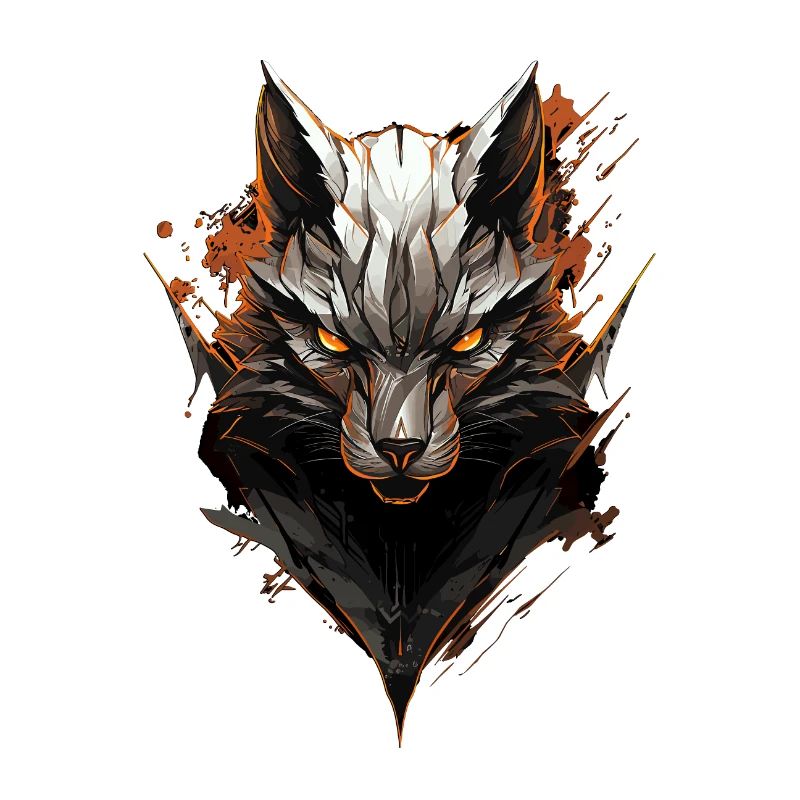 Schattenwolf Blick