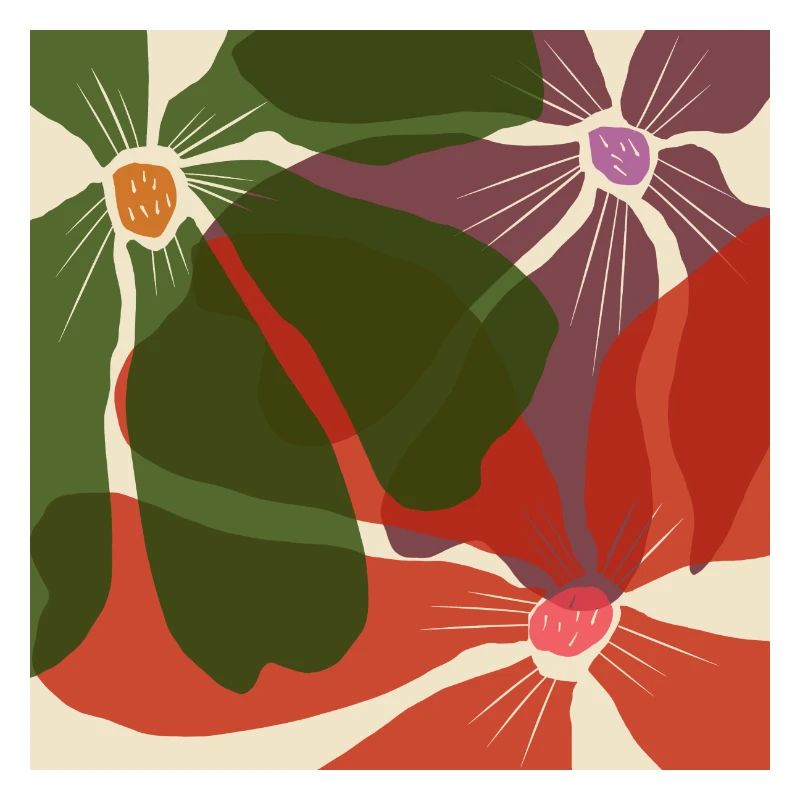 Motif de fleurs