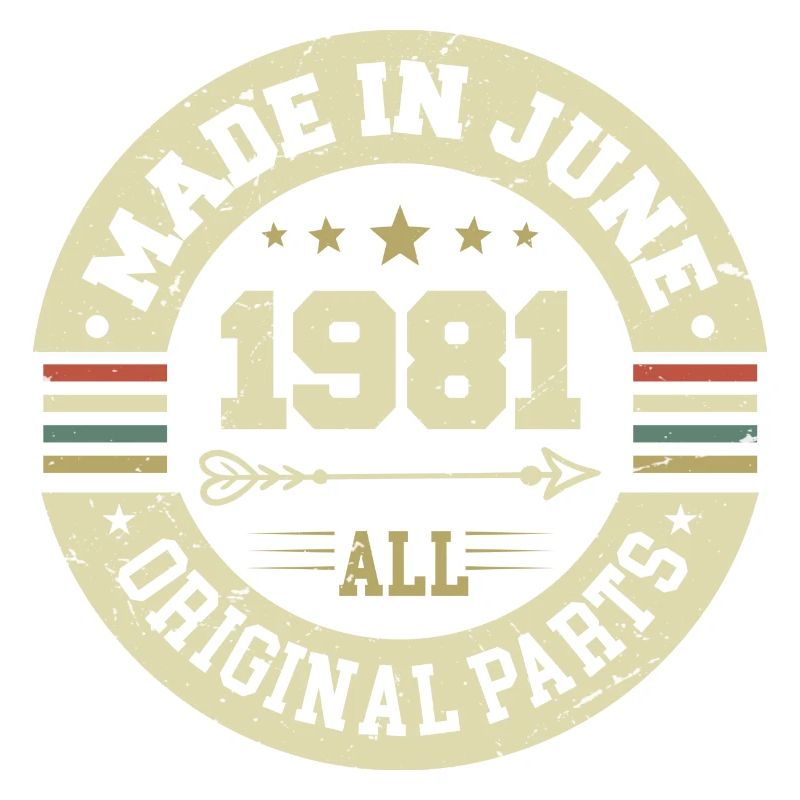 June 1981 Birthday Present June 1981 June 1981