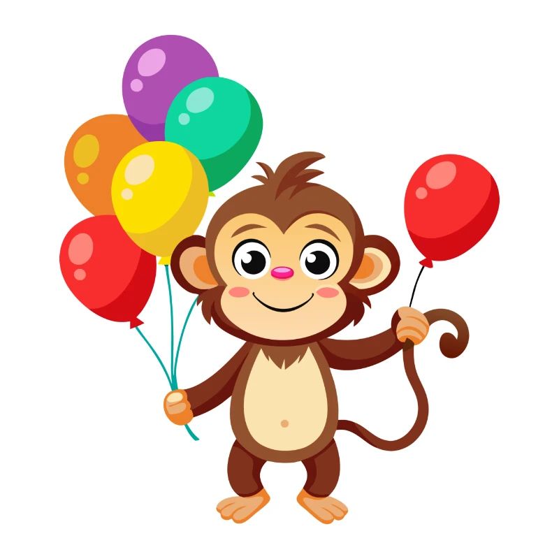 Jungle Junior: Playful Monkey Adventure