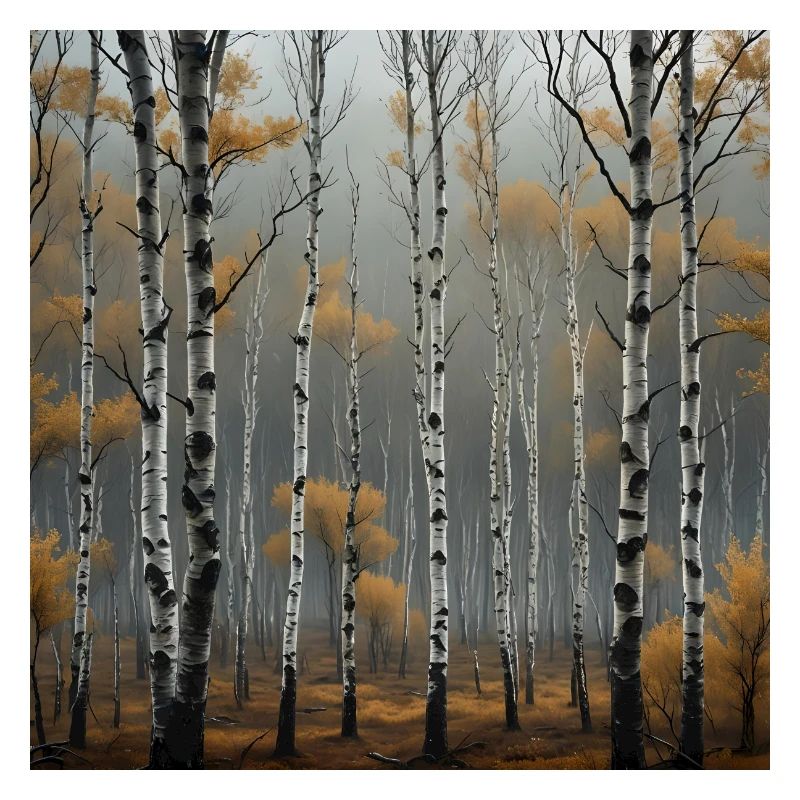Birken Wald
