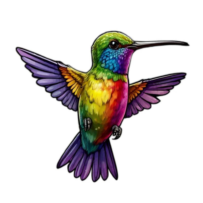 Regenbogen Kolibri