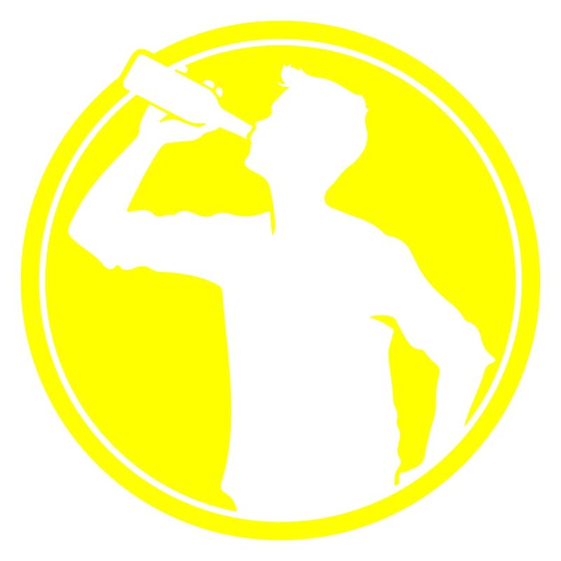 Trinker Bier Silhouette
