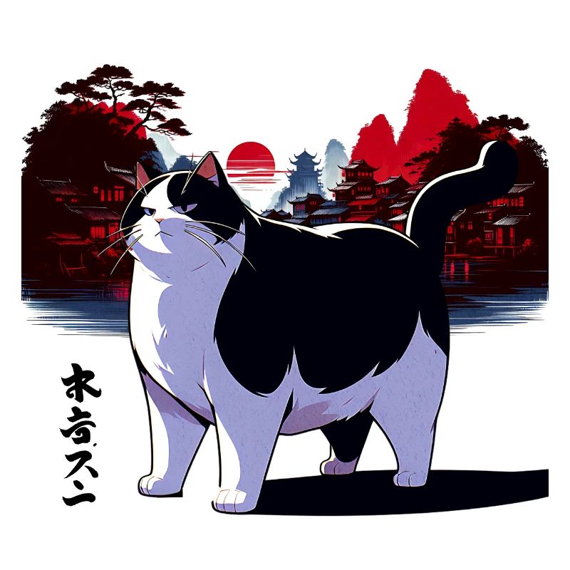 Anime Cat - The Wanderer
