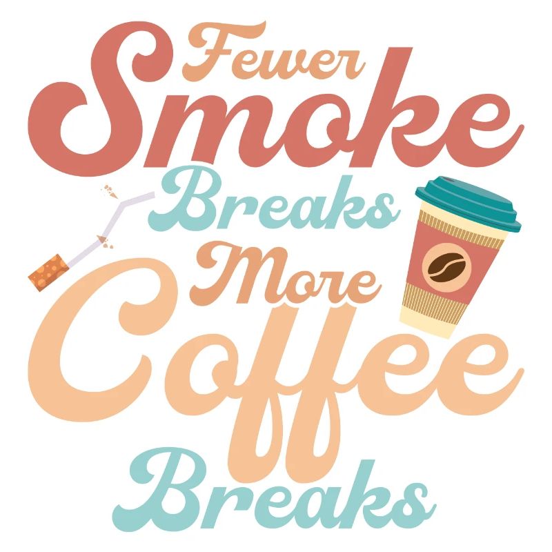 Moins de pauses cigarettes, plus de pauses-café pour arrêter de fumer