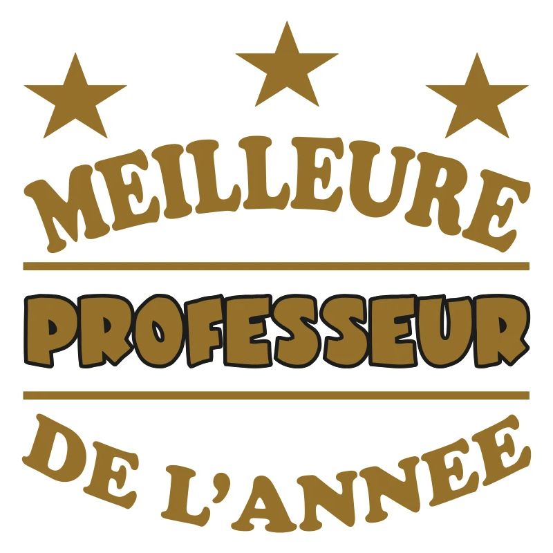 MEILLEURE PROFESSEUR DE L'ANNEE