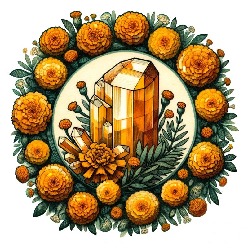 Citrin-Ringelblumen