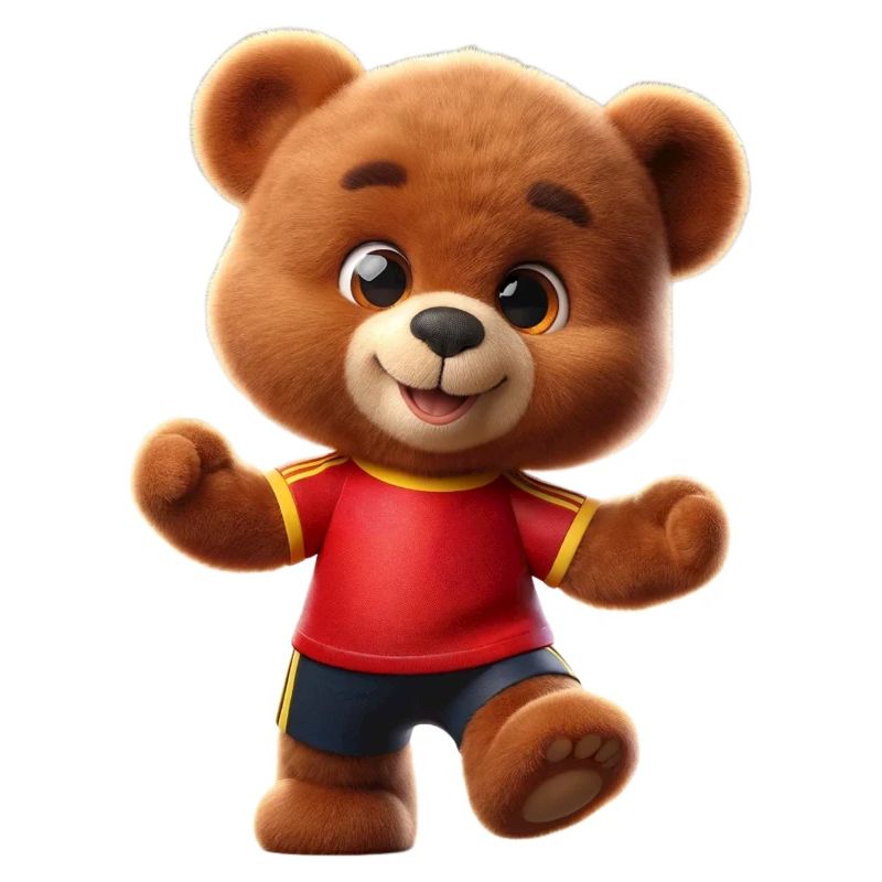 Teddy Tom feiert Spanien