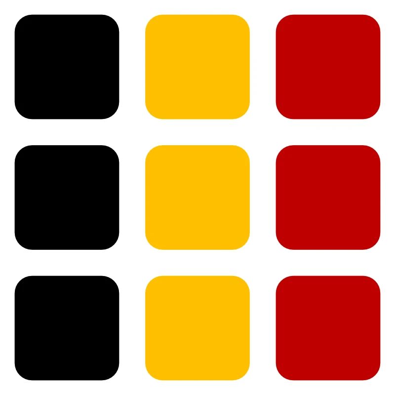 Flag (Vertical) Squares VECTOR