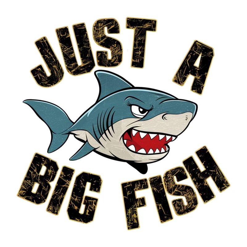 Shark - Humor - Just a Big Fish