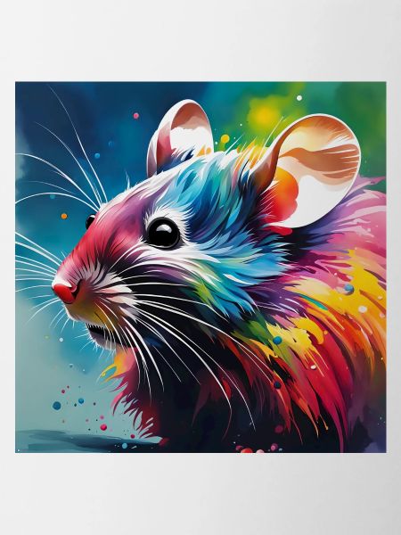 Maus Farbig