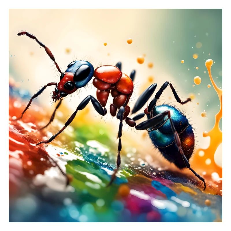 Ant coloured