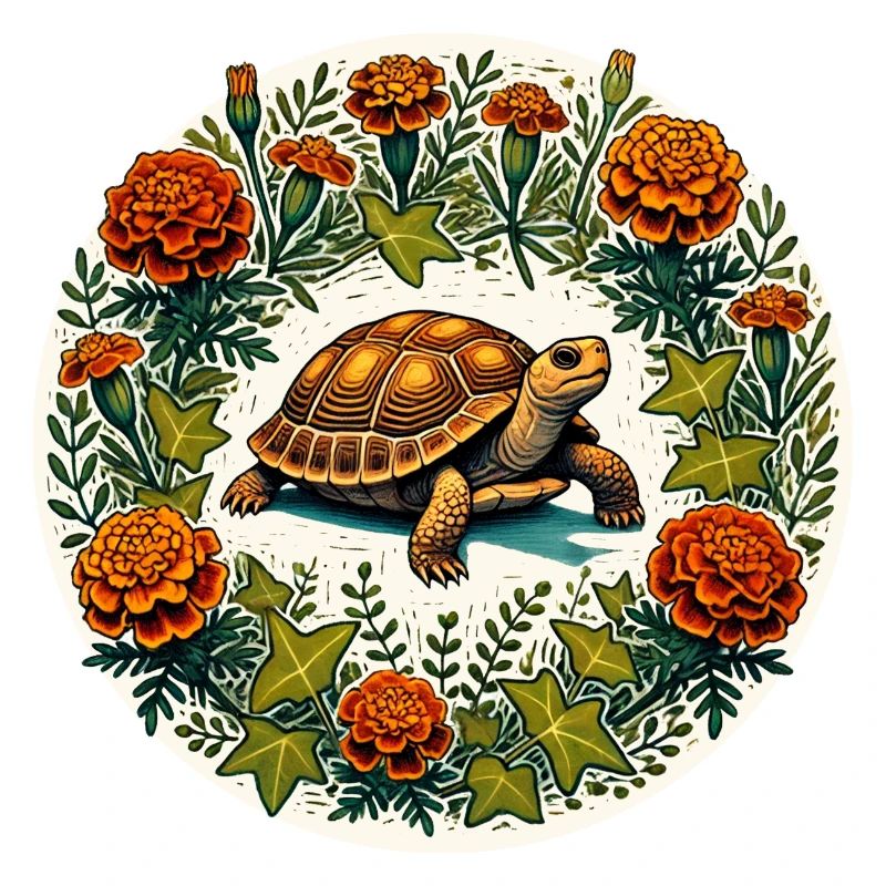Tortue-boîte
