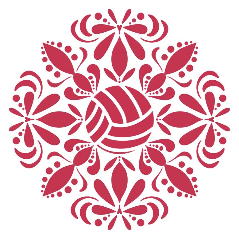 Volleyball Mandala
