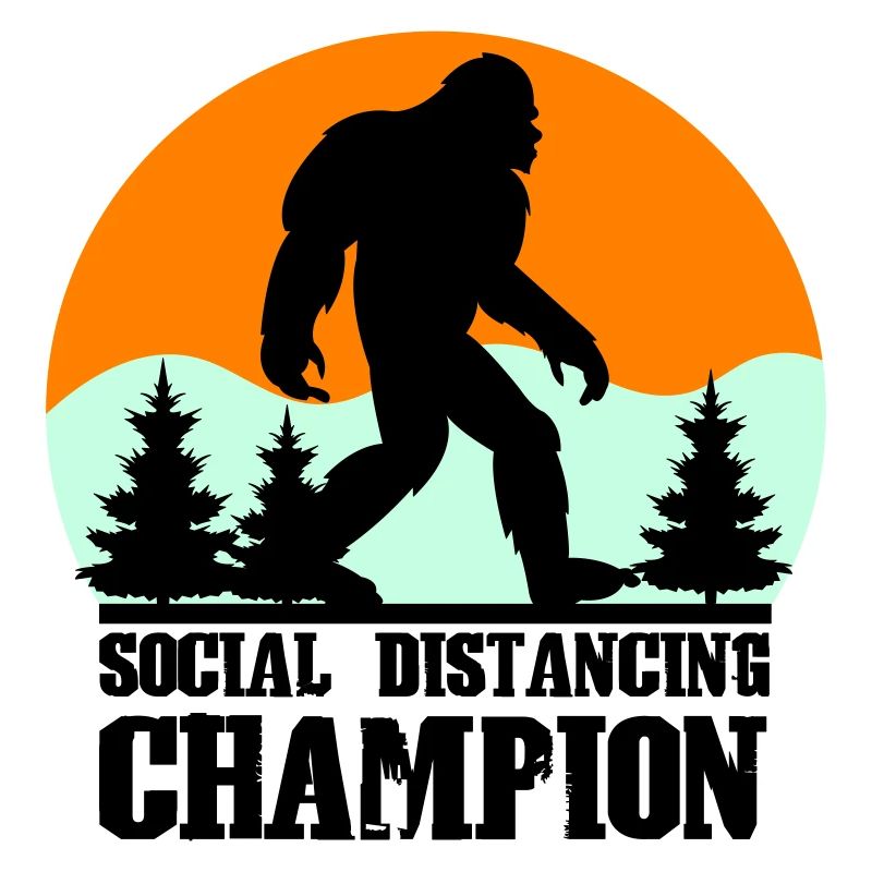 Distanciation sociale Big Foot
