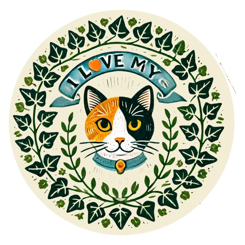 J’adore mon chat Calico
