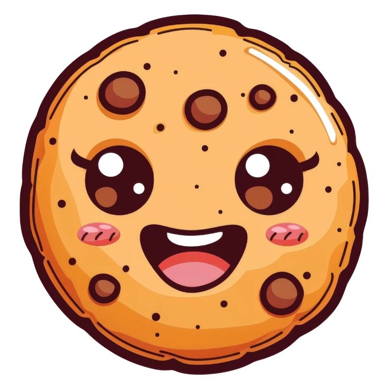 Cute Cookie Cartoon