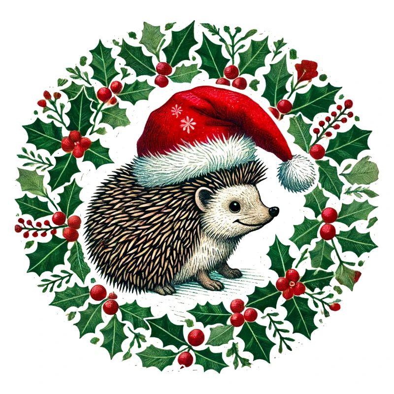 Hérisson de Noël
