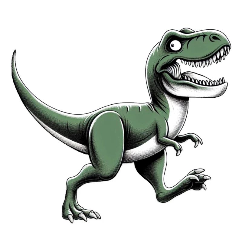 Velociraptor dynosaure Trex